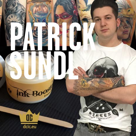 Patrick Sundl recommends the high quality tattoo care Ink Booster and Ink Protector of the DC Invention Company.